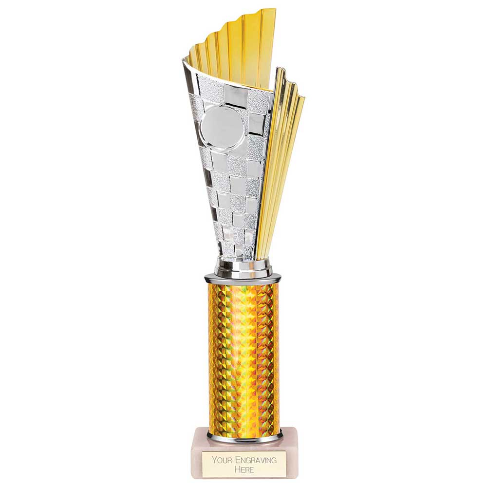 Flash Plastic Trophy Gold 315mm