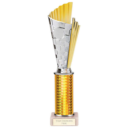 Flash Plastic Trophy Gold 315mm