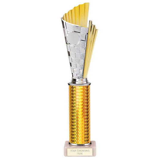 Flash Plastic Trophy Gold 340mm