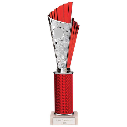 Flash Plastic Trophy Red 315mm