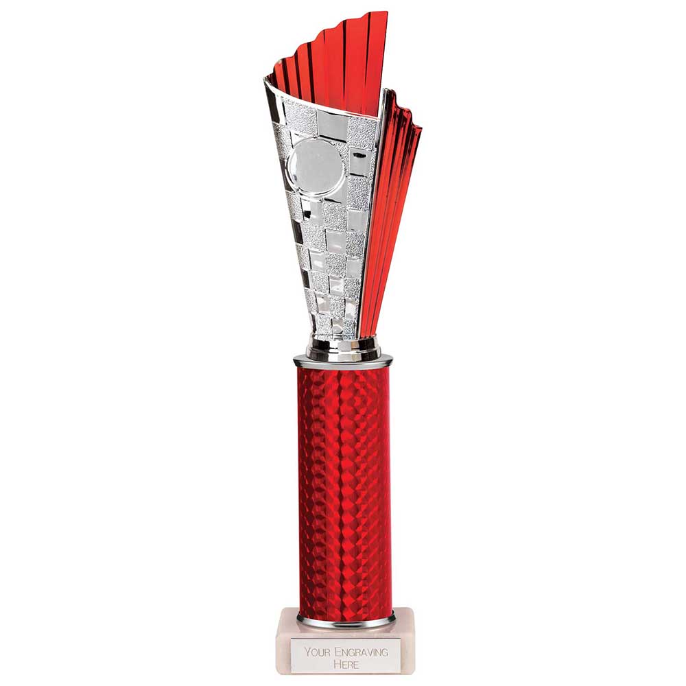 Flash Plastic Trophy Red 340mm