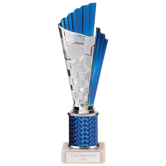 Flash Plastic Trophy Blue 265mm