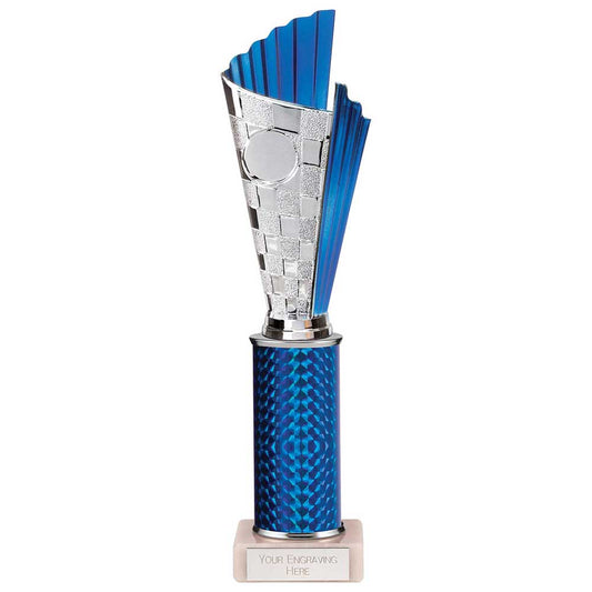 Flash Plastic Trophy Blue 315mm