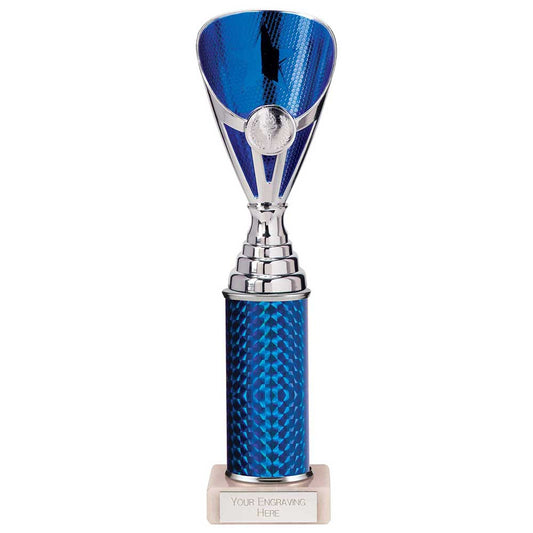 Rising Stars Plastic Trophy Blue 280mm