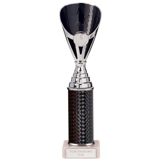 Rising Stars Plastic Trophy Black 280mm