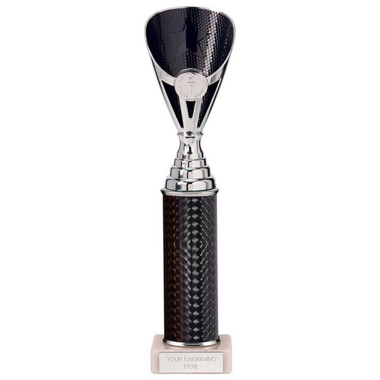 Rising Stars Plastic Trophy Black 305mm