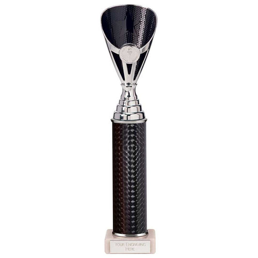 Rising Stars Plastic Trophy Black 330mm