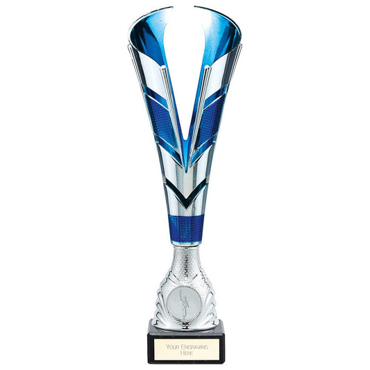 Ranger Premium Cup Silver & Blue 300mm