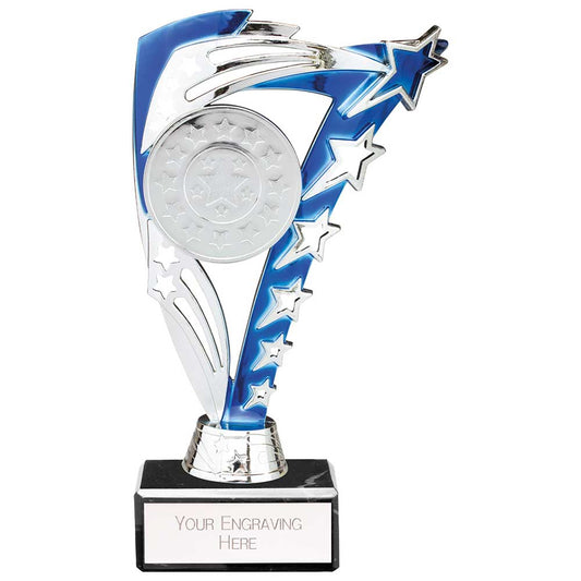 Frenzy Multisport Trophy Silver & Blue 185mm