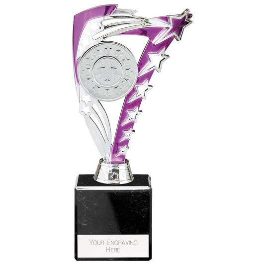 Frenzy Multisport Trophy Silver & Purple 215mm