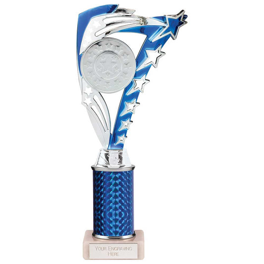 Frenzy Multisport Tube Trophy Silver & Blue 265mm