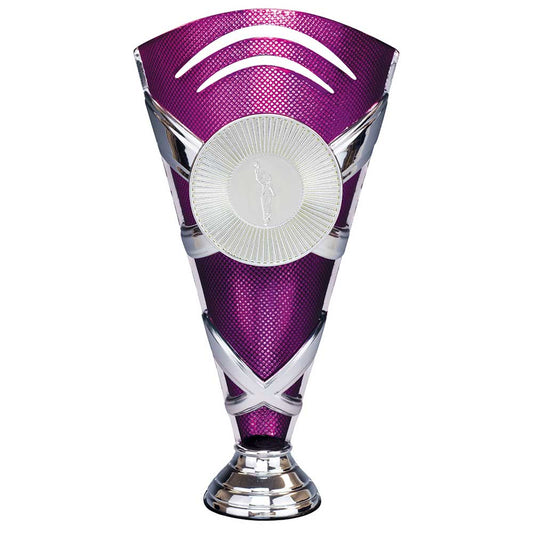 X Factors Multisport Cup Silver & Purple 215mm