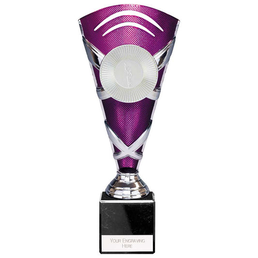 X Factors Multisport Cup Silver & Purple 235mm