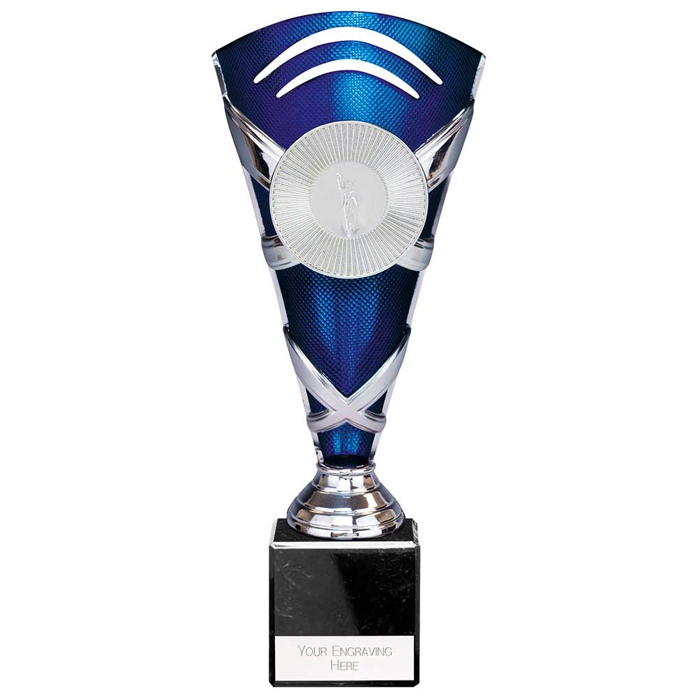 X Factors Multisport Cup Silver & Blue 235mm