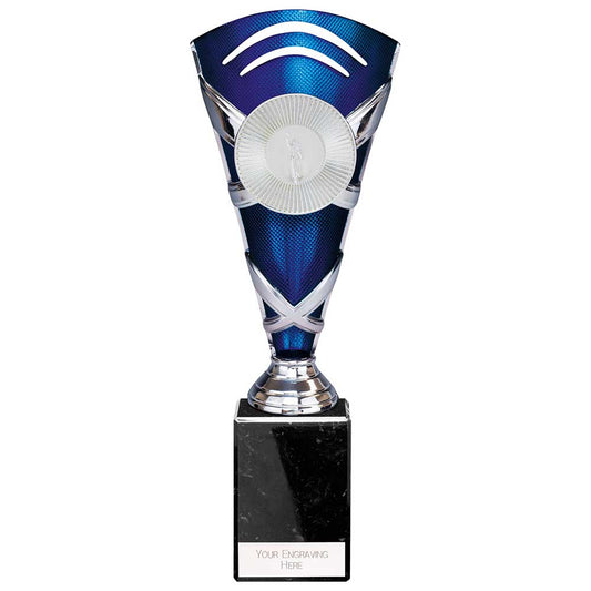 X Factors Multisport Cup Silver & Blue 260mm