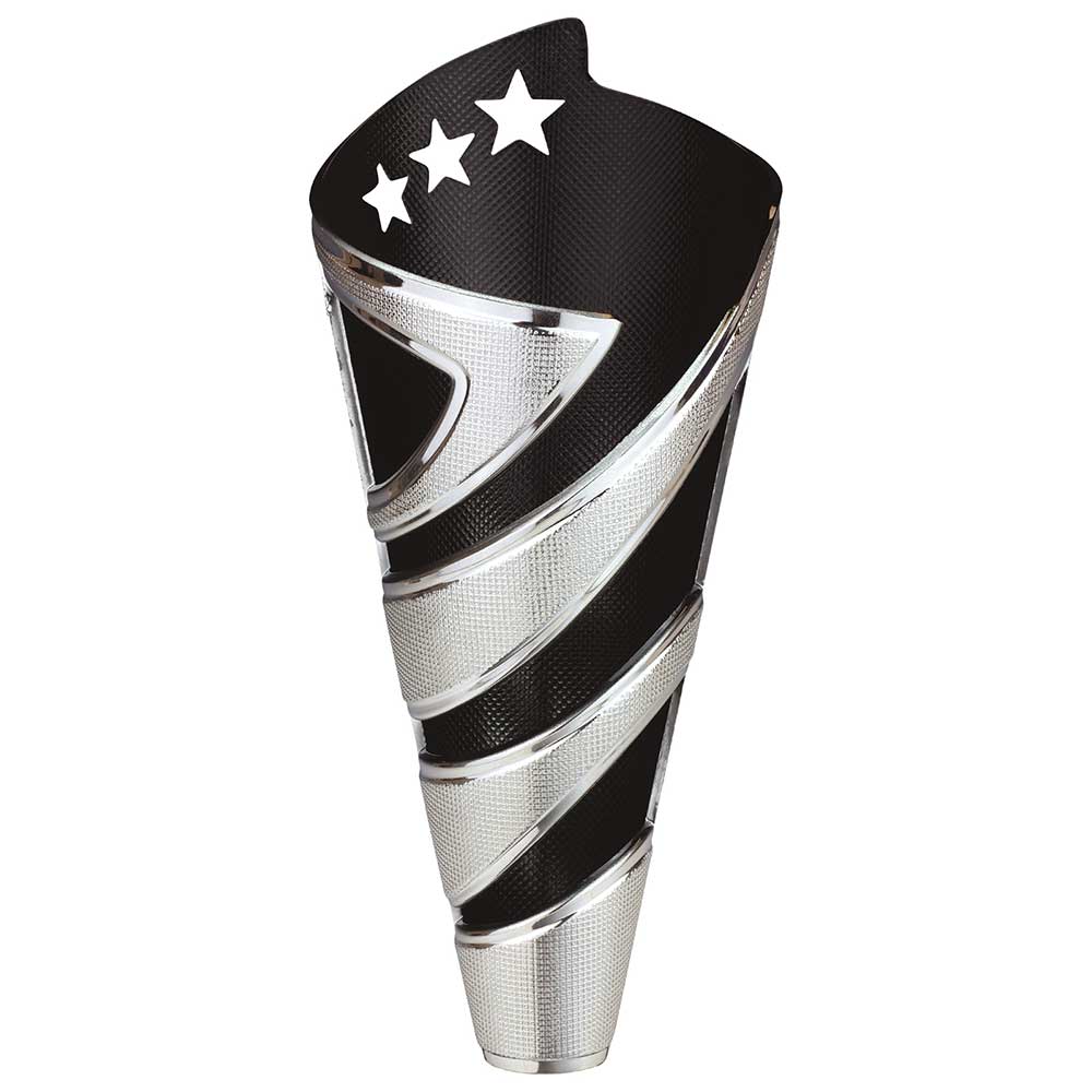 Hurricane Altitude Plastic Cup Silver & Black 295mm