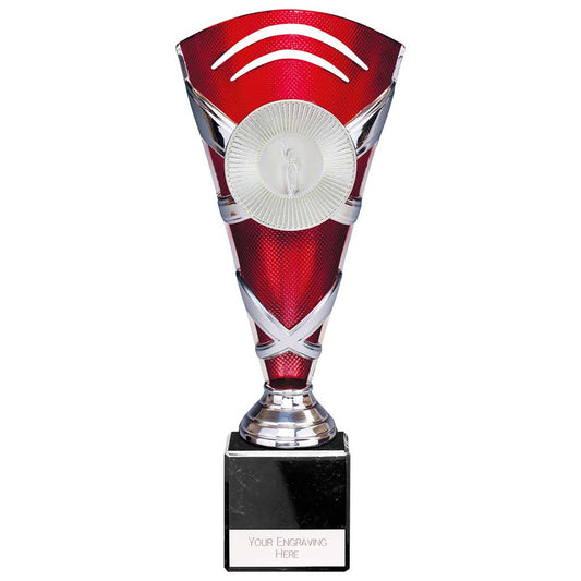 X Factors Multisport Cup Silver & Red 235mm