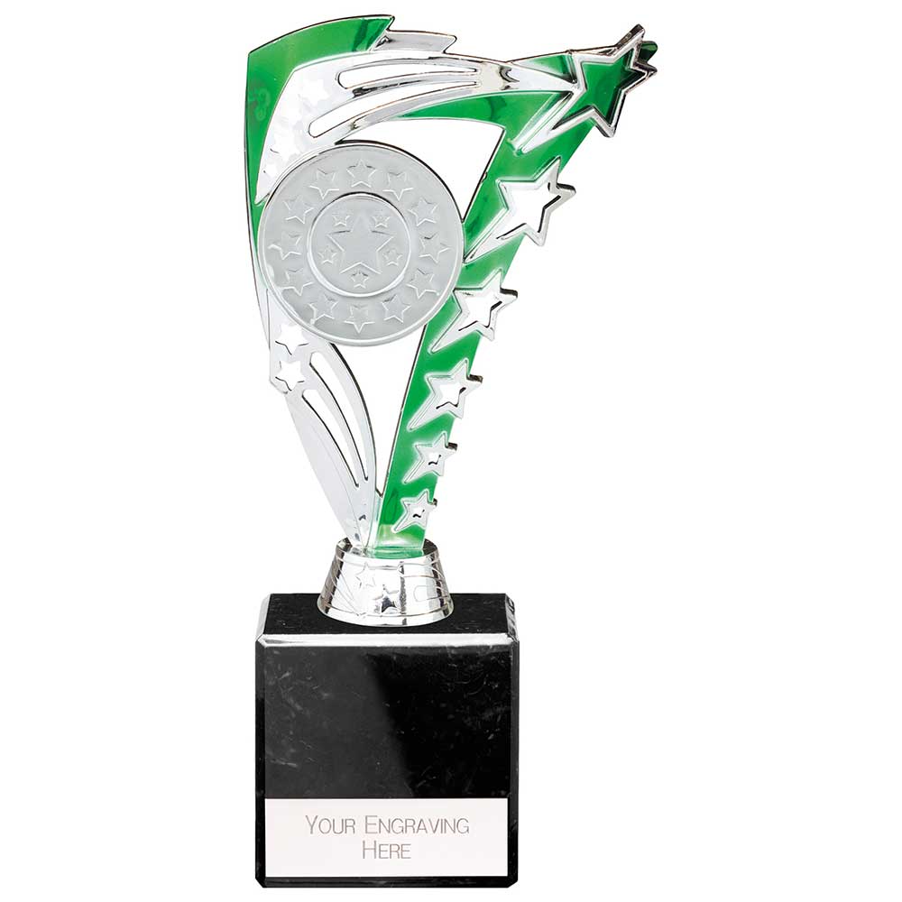 Frenzy Multisport Trophy Silver & Green 215mm