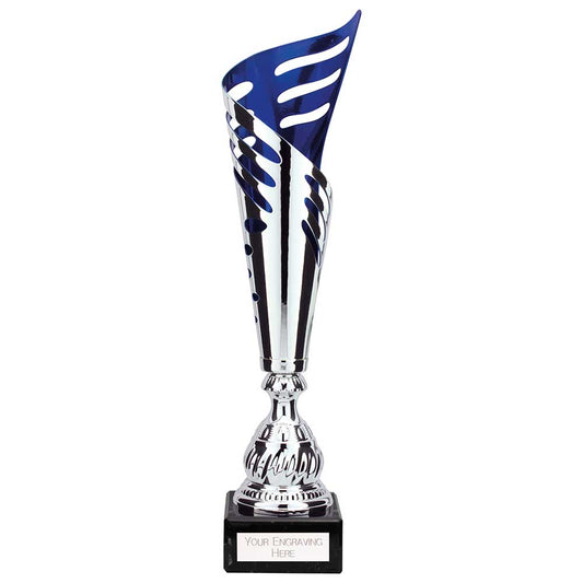 Atlantis Silver/Blue Laser Cup 410mm